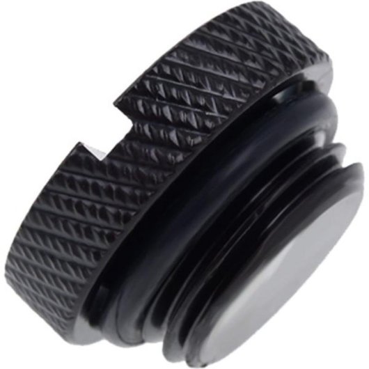 Refrigeration Liquide Alphacool Racor laiton noir mâle 18 mm 9,5 mm