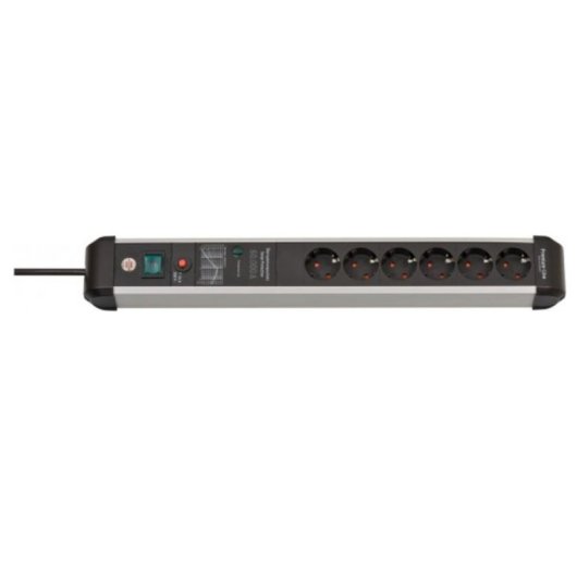 Multiprise Brennenstuhl 1391010601 6 prises avec protection et filtre EMI/RFI