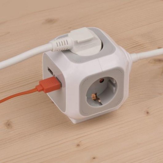 Multipresa Brennenstuhl 1150100 4 prese Tipo F 2 USB-A con protezione bambini
