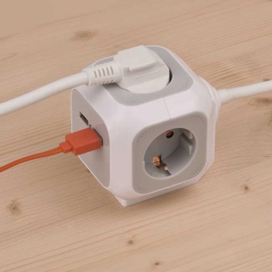 Multipresa Brennenstuhl 1150100 4 prese Tipo F 2 USB-A con protezione bambini