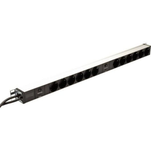 Multiprise Digitus DN-95405 12 prises avec protection et câble 2 m