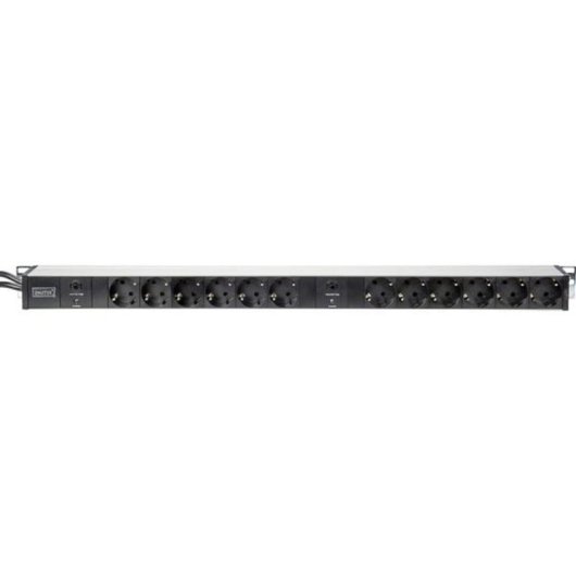 Multiprise Digitus DN-95405 12 prises avec protection et câble 2 m