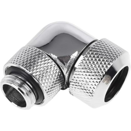 Refrigeration Liquide Alphacool 17392 Raccord Laiton Chrome 90° 1/4"