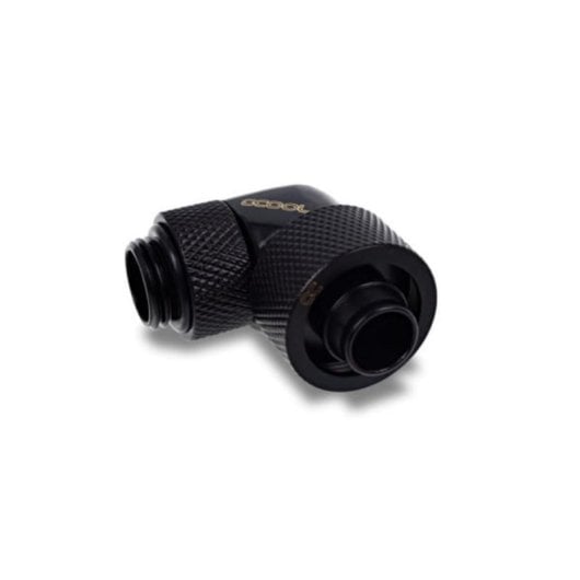 Flüssigkeitskühlung Alphacool Racor Messing schwarz 1/4" 90° 4 Stück