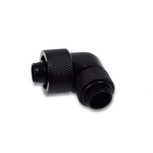 Flüssigkeitskühlung Alphacool Racor Messing schwarz 1/4" 90° 4 Stück