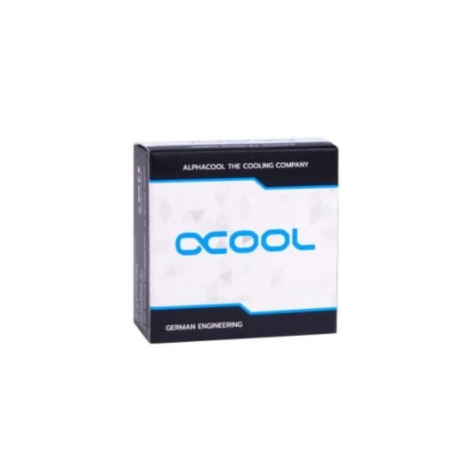 Flüssigkeitskühlung Alphacool Racor Messing schwarz 1/4" 90° 4 Stück