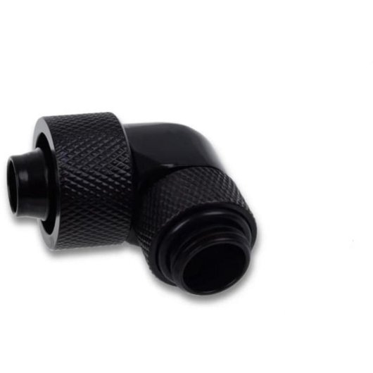 Flüssigkeitskühlung Alphacool Racor Messing schwarz 1/4" 90° 4 Stück