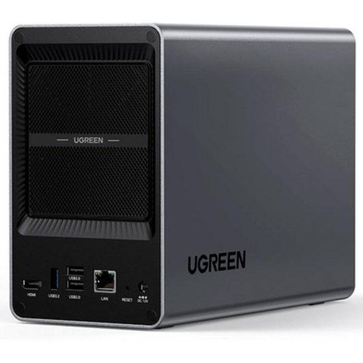 NAS UGREEN 54TB 8GB 2 bay 2,5GbE HDMI USB-C M.2 IronWolf