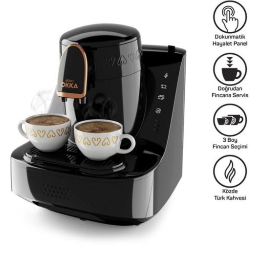 Cafetera de moka Arzum Okka Elite OK0040-2600 2 tazas 710 W autolimpieza