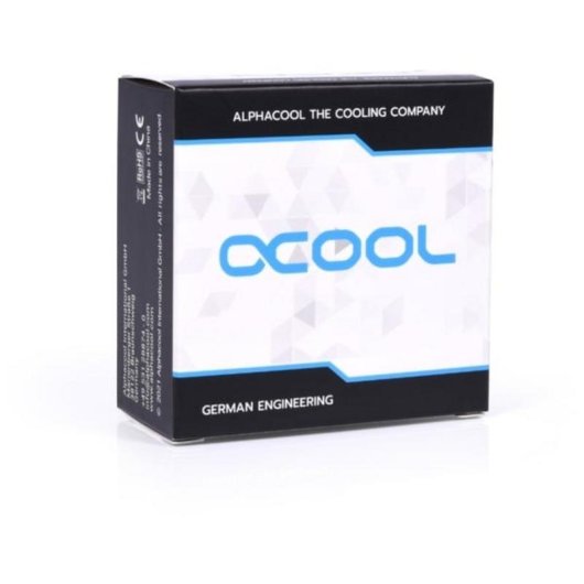 Refrigeración líquida Alphacool 17604 conector manguera 1/4" negro compacto