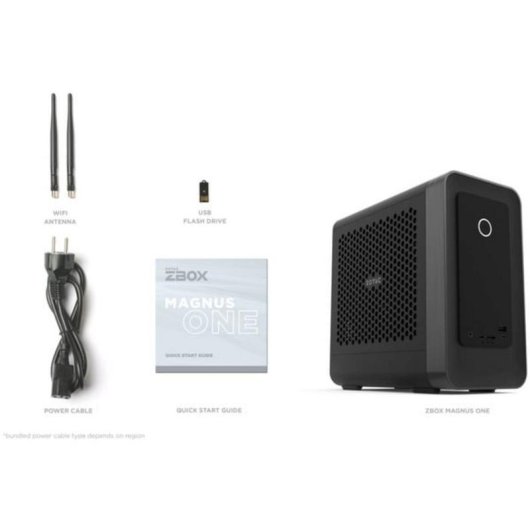 PC Sobremesa ZOTAC MAGNUS ONE EU27507TC Intel Core Ultra 7 265 16GB 1TB SSD RTX 5070 Ti Windows 11 Wi-Fi 7