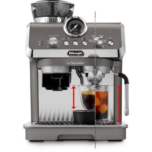 Cafetera Espresso DeLonghi La Specialista Arte Evo 1,7 L 15 Bares con molinillo cónico