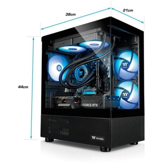 PC de bureau Thermaltake FTW AMD Ryzen 5 7600X3D 32GB 1TB SSD RTX 5070 Windows 11