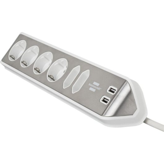 Régua de tomadas Brennenstuhl 1153590620 6 tomadas USB-A 3,1 A com proteção infantil