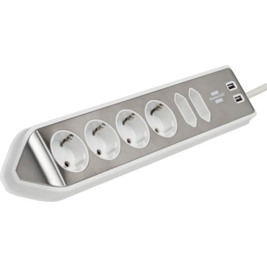 Régua de tomadas Brennenstuhl 1153590620 6 tomadas USB-A 3,1 A com proteção infantil