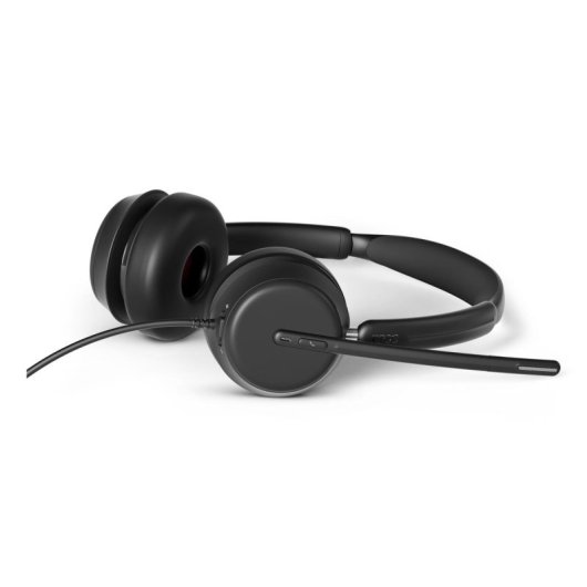 Auriculares EPOS IMPACT 860 con cable USB-C para oficina con cancelación de ruido negros