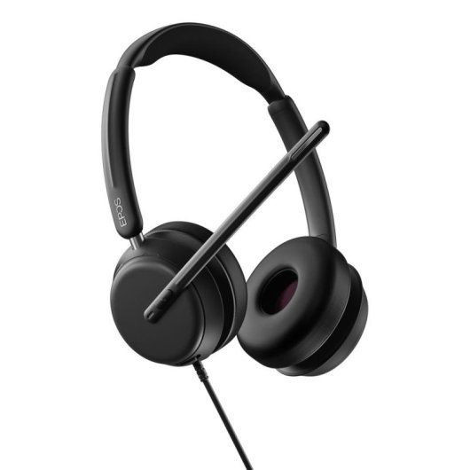 Auriculares EPOS IMPACT 860 con cable USB-C para oficina con cancelación de ruido negros