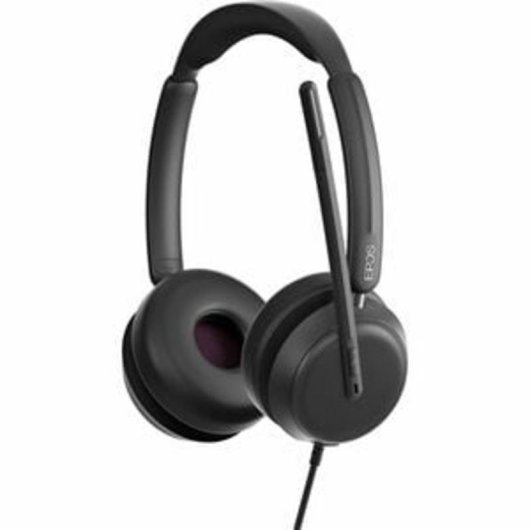 Auriculares EPOS IMPACT 860 con cable USB-C para oficina con cancelación de ruido negros