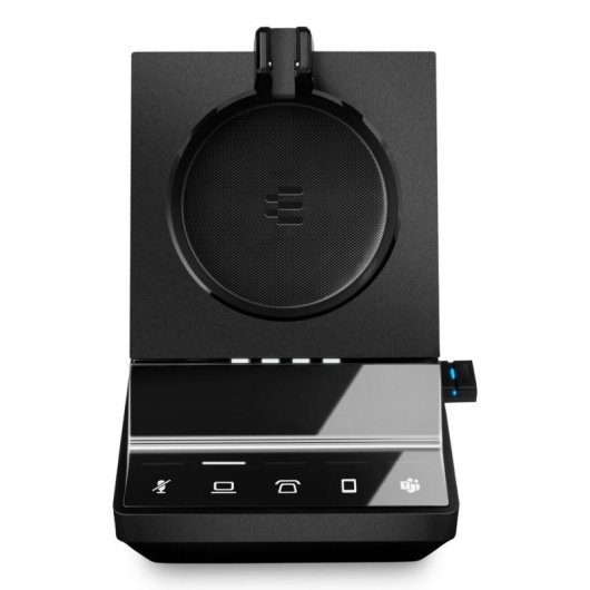 Auriculares EPOS IMPACT SDW 5036T inalámbricos DECT con cancelación de ruido, micrófono y uso oficina, negros