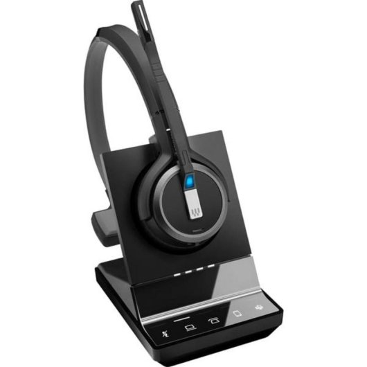 Auriculares EPOS IMPACT SDW 5036T inalámbricos DECT con cancelación de ruido, micrófono y uso oficina, negros