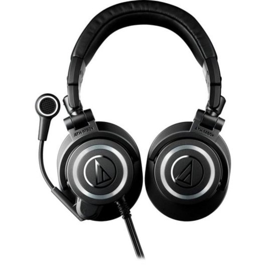 Auriculares Audio-Technica ATH-M50xSTS con micrófono USB, reducción de ruido, negro