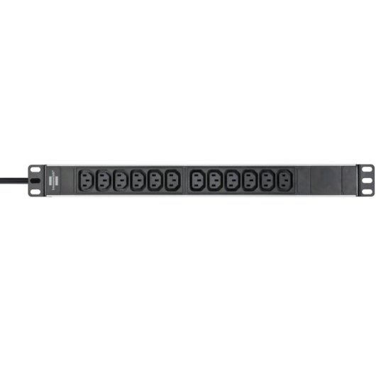 Multipresa Brennenstuhl 1390007112 12 prese C13 2 m interno IP20 nero argento