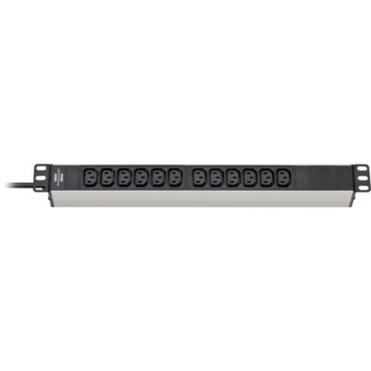 Multipresa Brennenstuhl 1390007112 12 prese C13 2 m interno IP20 nero argento