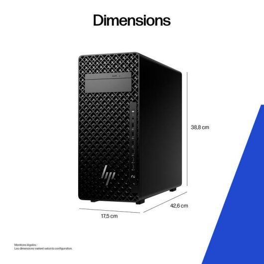 PC de bureau HP Z2 G1i Intel Core Ultra 7 265 32GB 1TB SSD RTX 2000 Ada Windows 11 Pro
