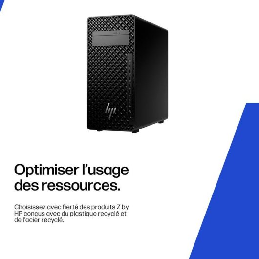 PC de bureau HP Z2 G1i Intel Core Ultra 7 265 32GB 1TB SSD RTX 2000 Ada Windows 11 Pro