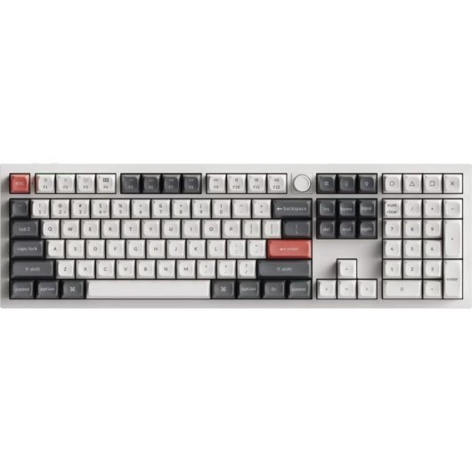 Teclado Keychron Q6 Ultra 8K mecánico completo con RGB y conexión múltiple USA