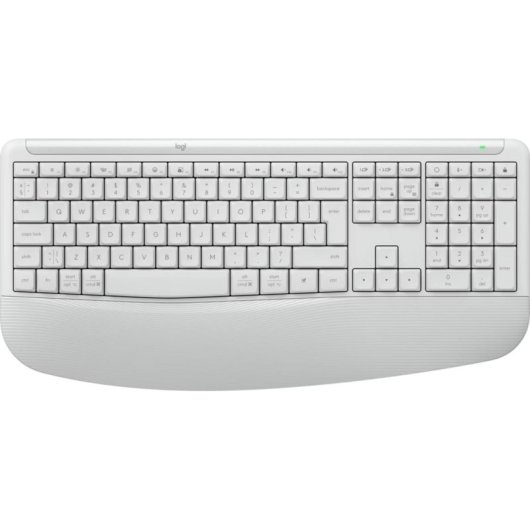 Teclado Logitech Signature Comfort Plus sem fios com rato USA Off-White