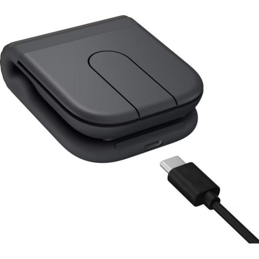 Ratón Logitech Mobi Fold For Business inalámbrico 4000 DPI gris graphite plegable