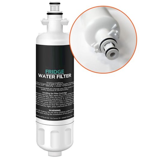 Filtro De Agua Para Frigorífico Compatible Con Lg, Kenmore. Códigos Lt700p, 46-9690, Adq36006101