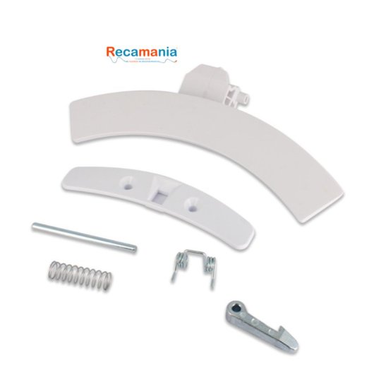 Kit Tirador De Puerta Lavadora Electrolux 4055137402 - Compatible Con Ikea, Zanussi Y Aeg