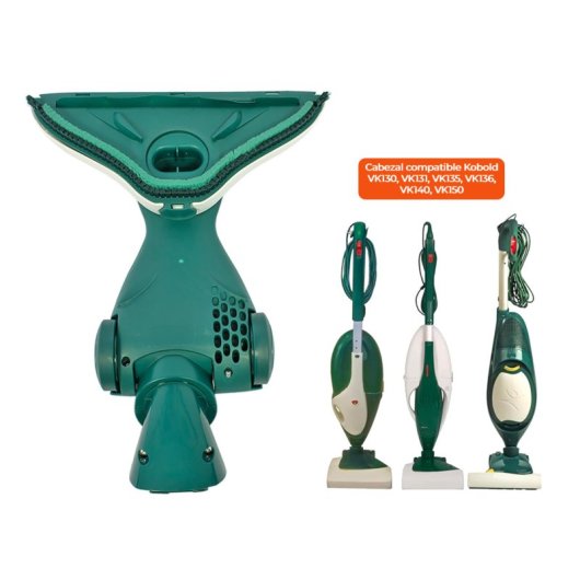 Cepillo Articulado Hd40 Compatible Con Kobold Vk130 Vk131 Vk135 Vk136 Vk140 Vk150. Con Ruedas Suaves