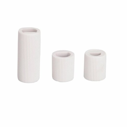 Mandos Cocina Estándar Universales Eje 6mm Blanco (4 Unidades) | Repuesto Adaptable Para Placas De G