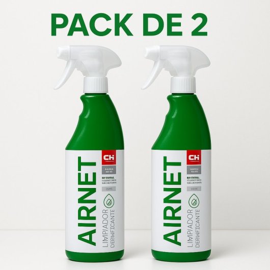 Pack Airnet + Airnet Limpiador Desinfectante Aire Acondicionado Universal 750 Ml