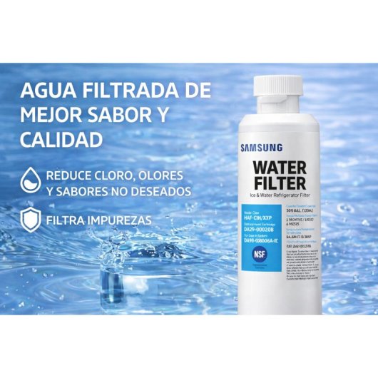Filtro De Agua Compatible Con Samsung Da29-00020b Para Frigorífico Americano / Filtro Original