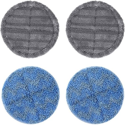 Kit De 4 Piezas Almohadillas De Fregona Para Aspiradora Eléctrica.