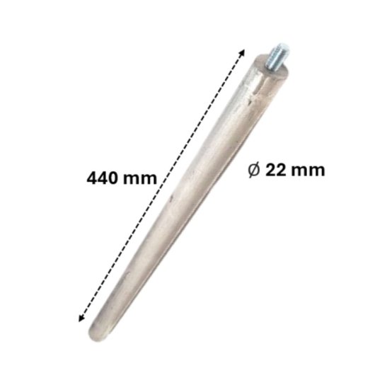 Recamania Kit Para Termos Eléctricos: Incluye Portavainas Con Junta (165 Mm), Ánodo De Magnesio M8 (440x22 Mm) Y 2 Resistencias De 800w. Compatible Con Fagor, Edesa, Aspes Y Corbero. Ideal Para Mantenimiento O Reparación.