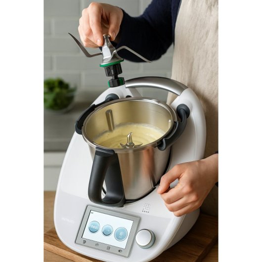 Cuchilla Compatible Con Thermomix Tm6 –junta De Sellado – Acero Inoxidable Resistente Hojas Afilada