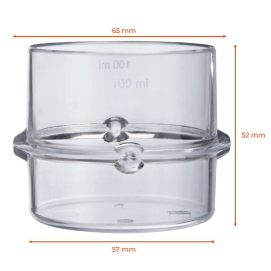 Cubilete Medidor Thermomix Tm21 Tm31 Tm5 Tm6