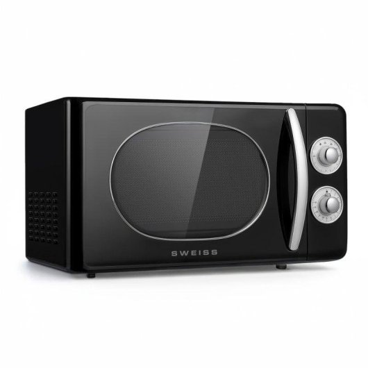 Microondas SWEISS Movi9 20 Litros 700W 5 Níveis de Potência Preto