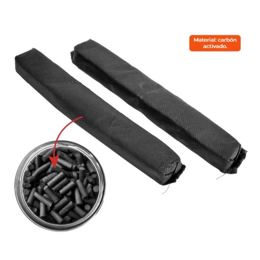 Kit De 2 Filtros De Carbón Activo Para Frigorífico Y Congelador Para Miele. Códigos 07236280, Kkf-rf