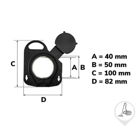 Pack De 4 Bolsas De Microfibra Compatibles Con Aspiradoras Rowenta Compact Power, Power Xxl