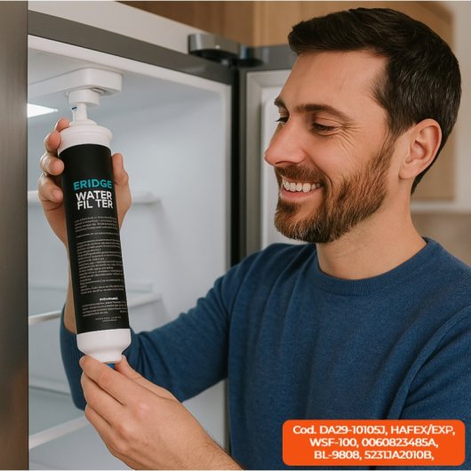 Filtro De Agua Para Frigorífico Compatible Con Samsung, Lg, Haier. Códigos 0060823485a, 5231ja2010b