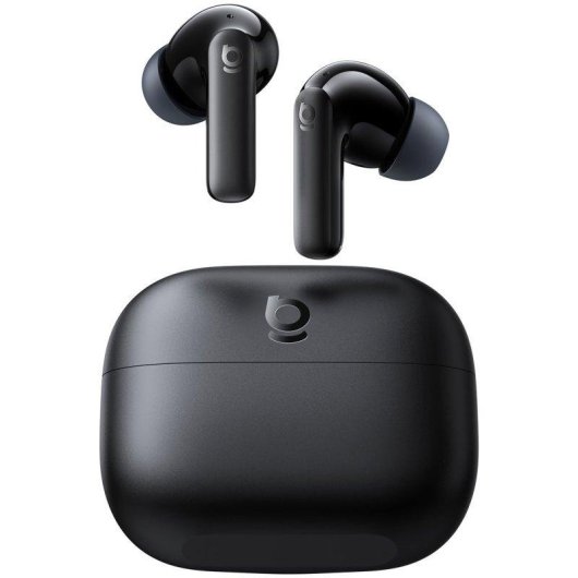 Auricolari Baseus Bass BP1 NC wireless con cancellazione rumore, 55h autonomia, IP55 nero