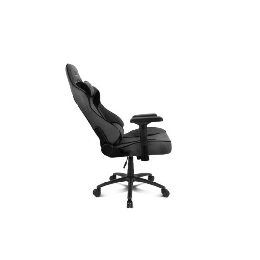 Silla Gaming Drift DR90XXL Tela Gris/Negro Reposabrazos 4D XL