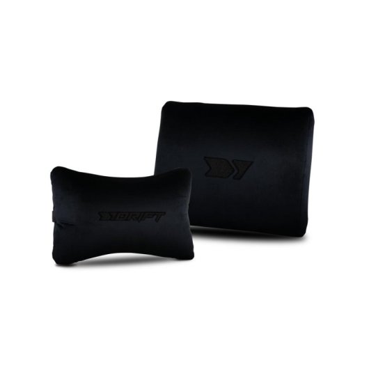 Silla gaming Drift DR220 Tela Gris Reposabrazos 4D Cojín cervical y lumbar