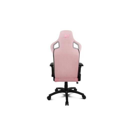 Cadeira Gaming Drift DR220 Tecido Rosa Braços 4D Ergonomica